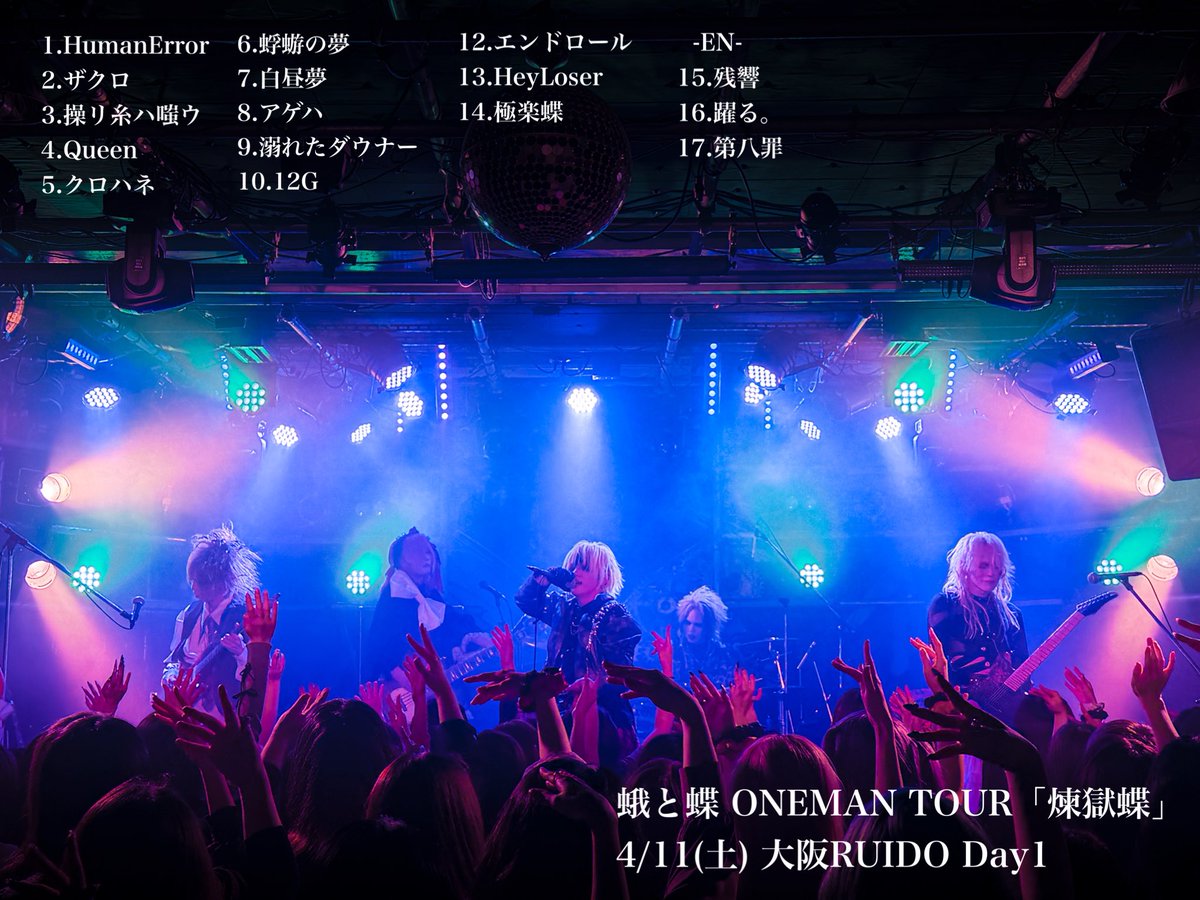 蛾と蝶 official tweet media