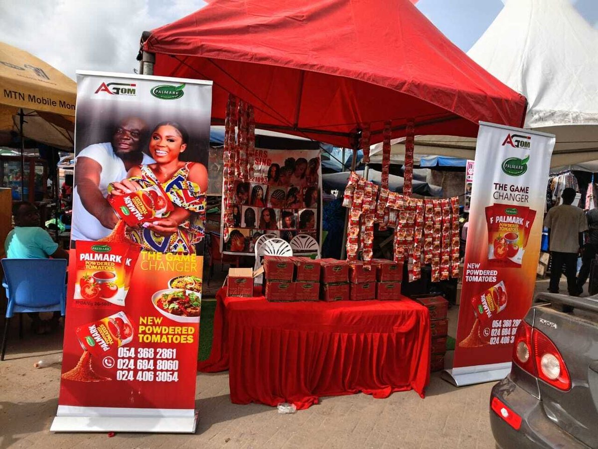 palmarkLtd's tweet image. Palmark is on the move! 
Spreading rich flavor from market to market… country to country 
Ghana, we see you 
#Palmark 
#BrandGrowth 
#AfricanFlavors
#AgrotomGhana