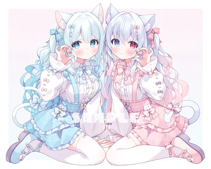 夏宮らむねさん&神咲リリカさんのポップアップストア「GWはしゅわっと!うゆしよ?」のメインイラスト&ミニキャラを担当させていただきました! 4月29日から!グッズも色々出るようです