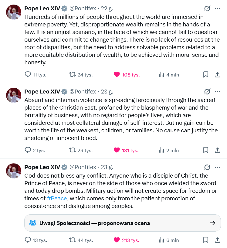 I komu to przeszkadzało? tweet media