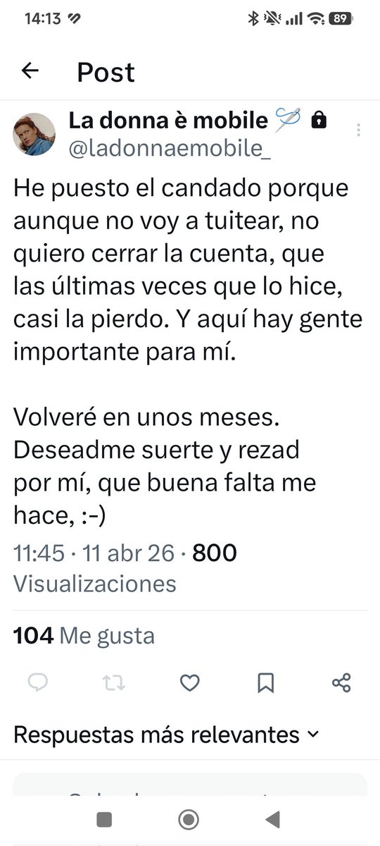 Carmen. CADA MOCHUELO EN SU OLIVO. 🦉 tweet media