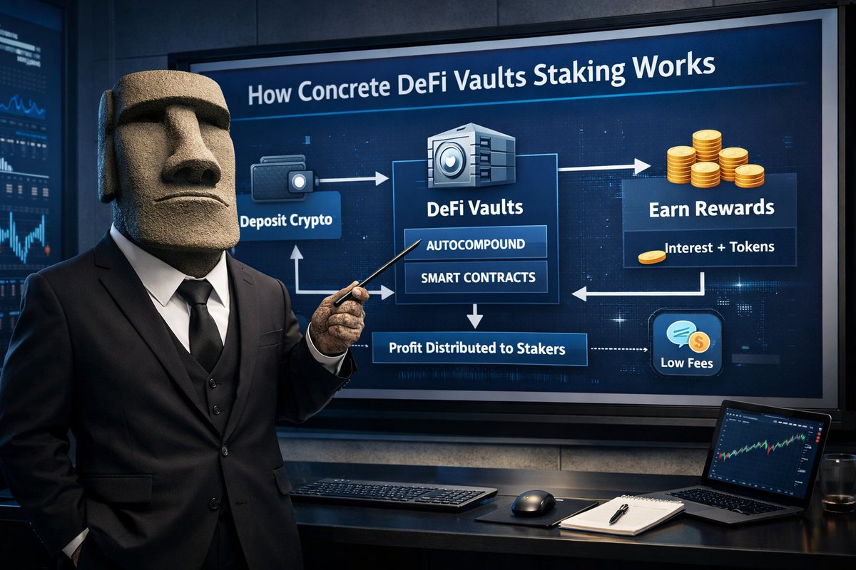 JudebestO's tweet image. Concrete is Solid

@ConcreteXYZ
#Defi #Crypto #project