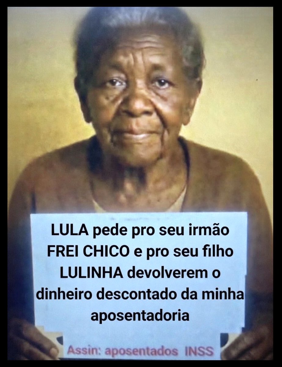 Ana19606's tweet photo. Brasil não quer um presidente VELHO SENIL, caquético, ultrapassado, mentiroso, cachaceiro, ladrão, DESCONDENADO por um CEP.

Brasil quer um presidente JOVEM como @FlavioBolsonaro, com vigor, honesto, e que tem DEUS como guia, para fazer o Brasil crescer!

#FlavioPresidente2026 🇧🇷 https://t.co/glPrC2eNxd