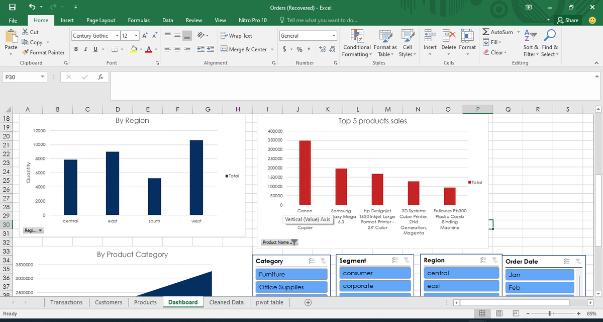 okoori53895's tweet photo. 🚀 Week 4 of the #TDI data challenge complete! This week, I built an interactive Excel dashboard to analyze sales trends and shipping distributions. 📊✨

CC: @TDataImmersed  @DabereNnamani  @DanielTomi11  @msexcel 

#TDI #DataAnalytics #Excel https://t.co/cudF4j2hPK