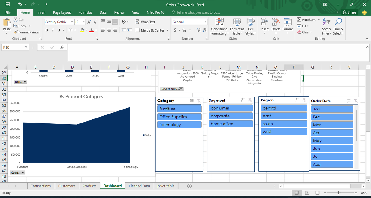 okoori53895's tweet photo. 🚀 Week 4 of the #TDI data challenge complete! This week, I built an interactive Excel dashboard to analyze sales trends and shipping distributions. 📊✨

CC: @TDataImmersed  @DabereNnamani  @DanielTomi11  @msexcel 

#TDI #DataAnalytics #Excel https://t.co/cudF4j2hPK
