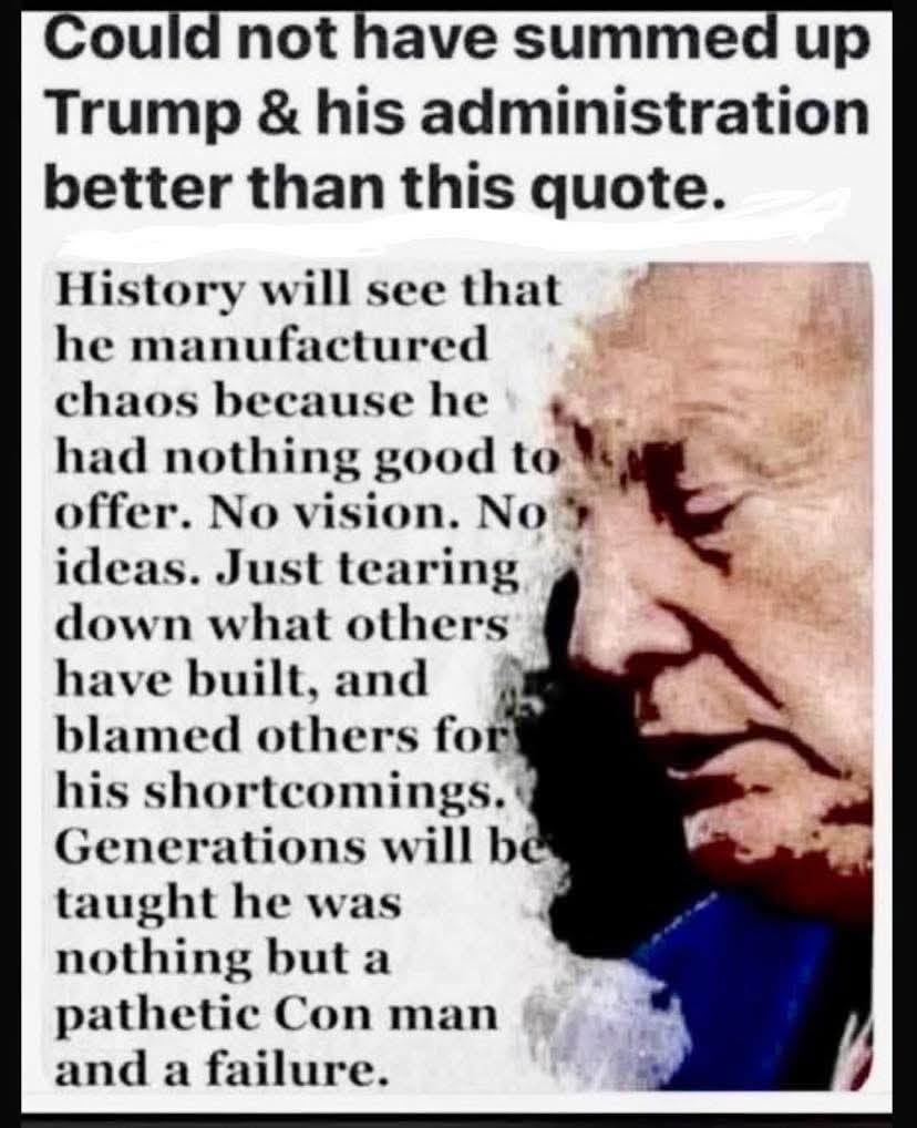 <a href="/SenateGOP/">Senate Republicans</a> <a href="/POTUS/">President Donald J. Trump</a> is a military moron.
Plus he listens to #Putin &amp; #Netanyahu. 
America has been weakened by him. 
Iran's nuke program can not be totally destroyed in July &amp; be getting ready to launch in March.
#Trumpster has broke the #Constitution several times &amp; especially with this war.