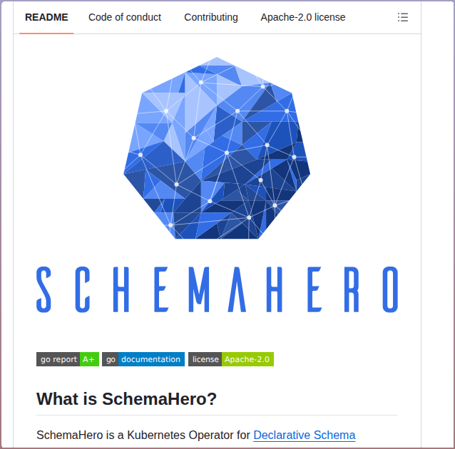tom_doerr's tweet image. Declarative database schemas as Kubernetes resources

github.com/schemahero/sch…