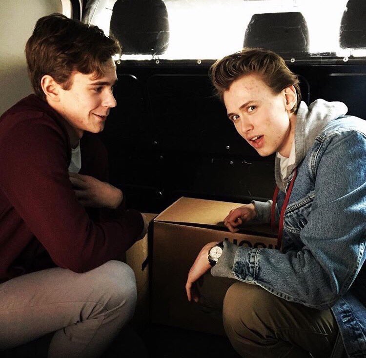 hereforlorde's tweet image. It’s been 9 years since Isak and Even moved in together