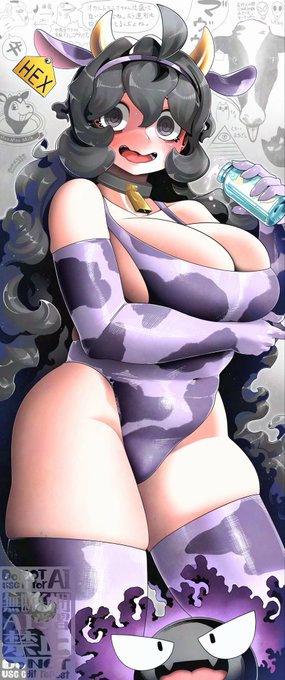 前に描いた牛オカルトマニアちゃん
ちょい加筆修正🐮✨ 