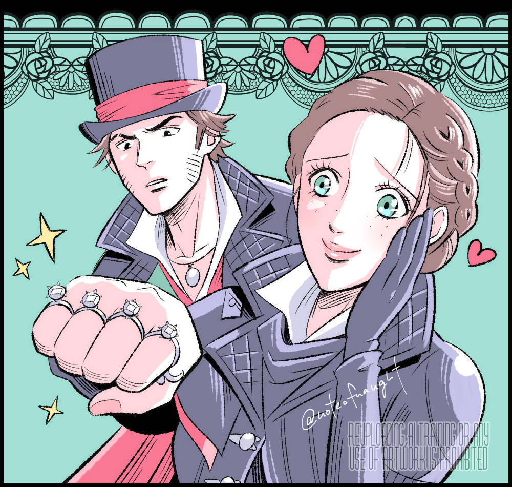 What's this Greenie, Assassin engagement?
#AssassinsCreedSyndicate #FryeTwins