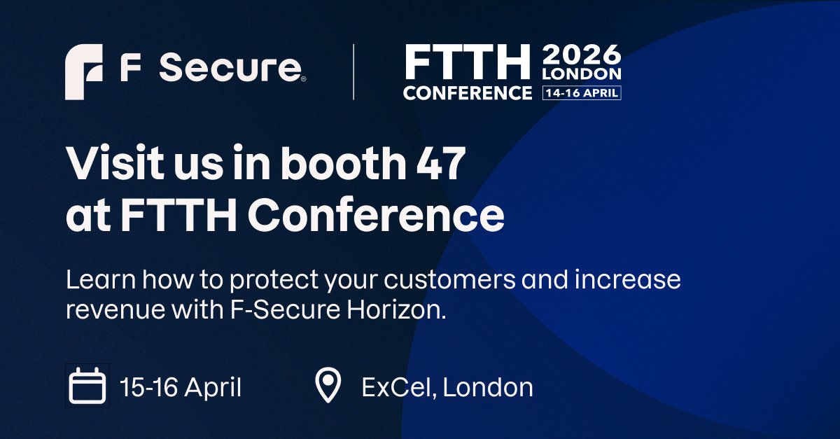 F-Secure tweet media