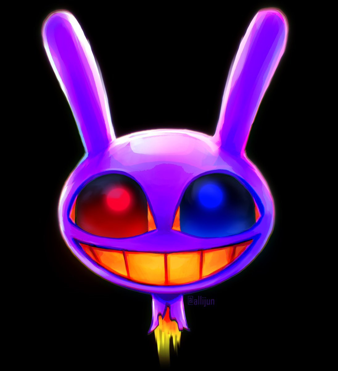 you are my plaything, I get joy out of making you suffer #JaxTADC #TheAmazingDigitalCircus