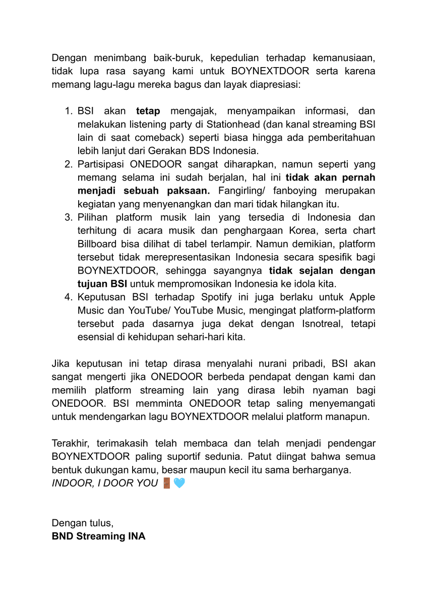 BND STREAMING INA tweet media