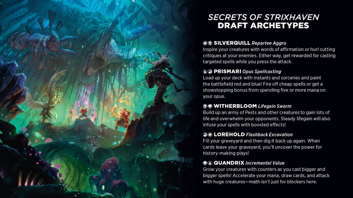 CastielloMTG's tweet image. 🚨QUEDAN POCO MÁS DE 24H PARA ESTO🚨

Como aperitivo os dejo:

👉Tierlist donde guardaremos evaluación de las cartas: shorturl.at/Udm5k
👉Arquetipos de Draft en el Limitado de #SOS: 

Nos vemos mañana sobre las 21:45! ⏰
GANAZAS de analizar este SET que tiene PINTÓN 🎉