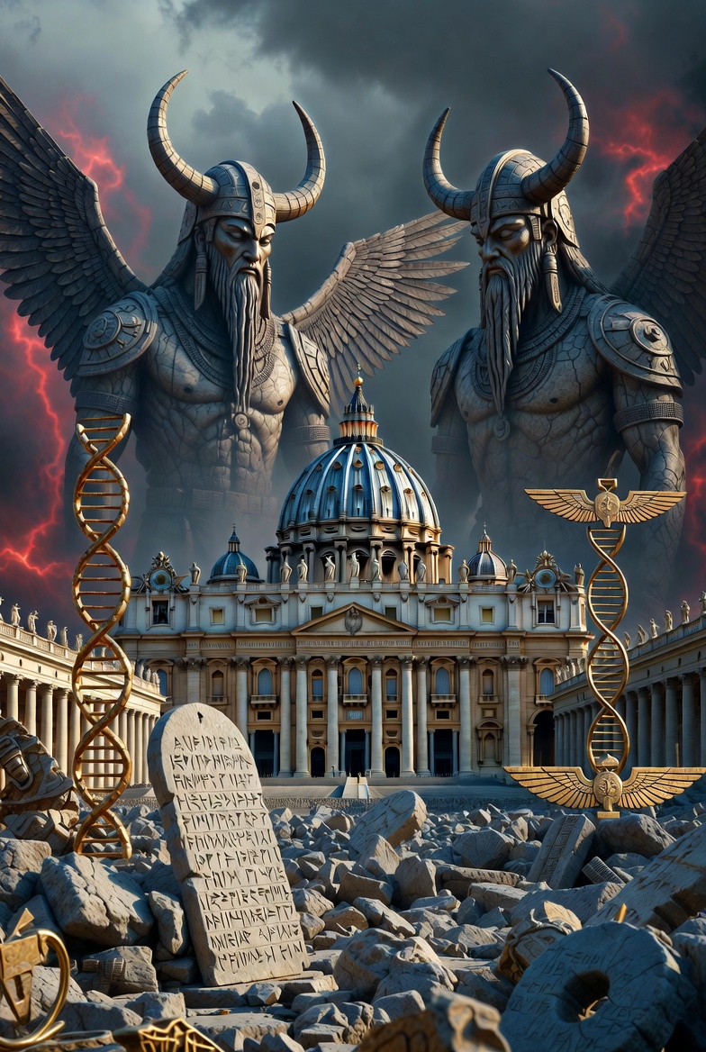 Vatikan ile Anunnaki Arasındaki Bağ

"Vatikan ile Anunnaki arasındaki bağ, sıradan bir tarihsel etkileşim değil; kesintisiz bir yönetim ve genetik muhafaza protokolüdür. Vatikan, antik Sümer’de "Gökten İnenler" olarak tanımlanan Anunnakilerin kurduğu hiyerarşinin modern dünyadaki