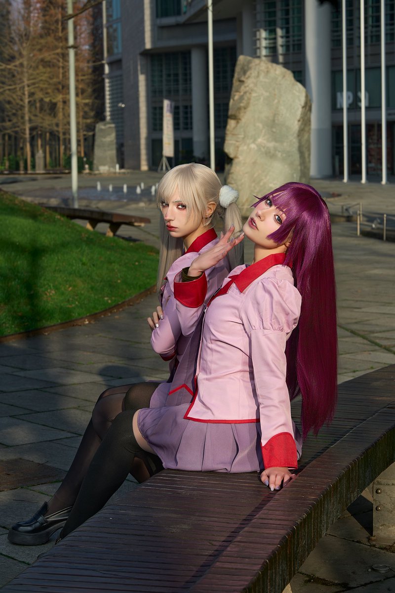 nymphahri's tweet photo. thissss duo 
sodachi: @Himeecosplay 
senjo: me https://t.co/Tvc8bZpqfK