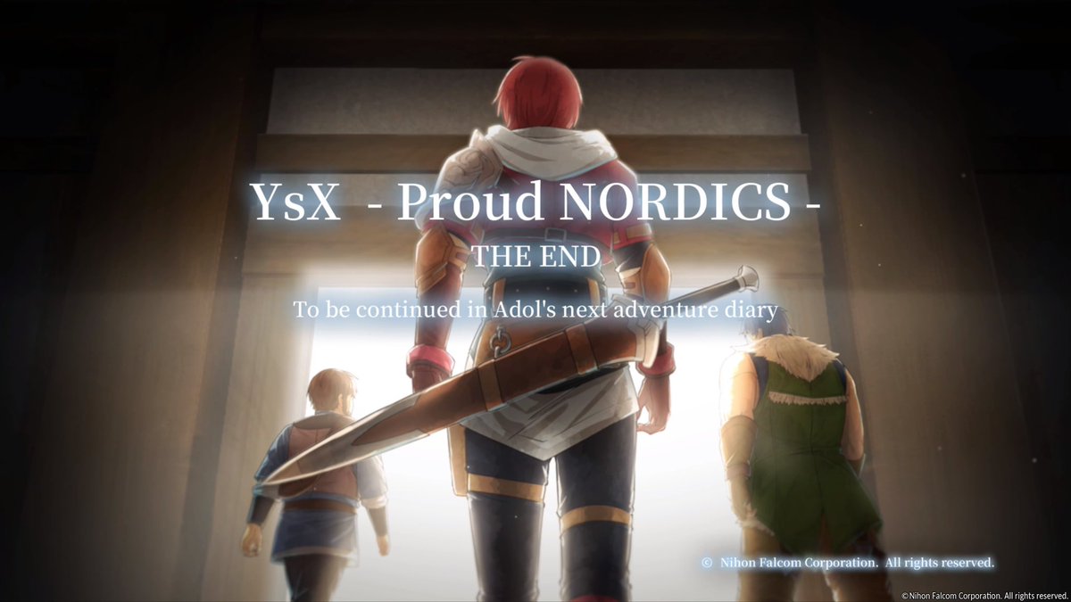 tonking14000's tweet image. #イースX-Proud NORDICS-
PROUD OF NORDICS(PLATINUM)🏆
🕒️53h

ARPGの金字塔イースの最新作⚔️
アドルとカージャのW主人公性でどちらも魅力的なキャラに加えそれぞれに個別の特技があり遊びの幅が広い😊
バトルは簡単操作で爽快感あり。海を主としたストーリーはまさに大冒険⚓️
#PlayStationTrophy
