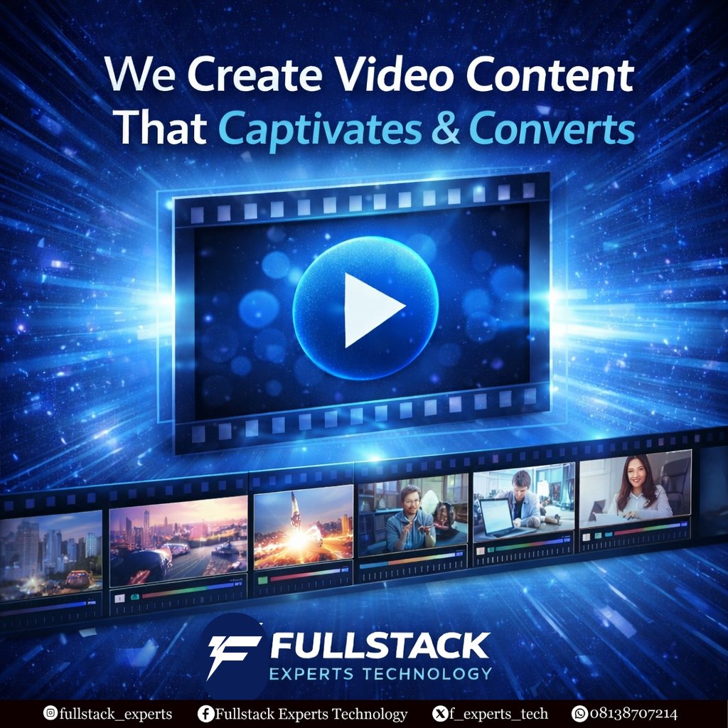 f_experts_tech's tweet image. If your brand isn’t using video… you’re leaving attention (and money) on the table.
Static posts get ignored. Videos get watched, shared, and remembered.

#VideoProduction #Multimedia #BrandVideo #Animation #MarketingVideo