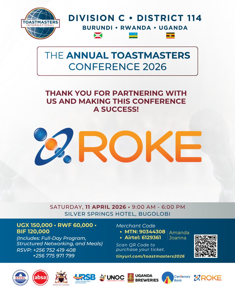 Toastmasters Uganda tweet media