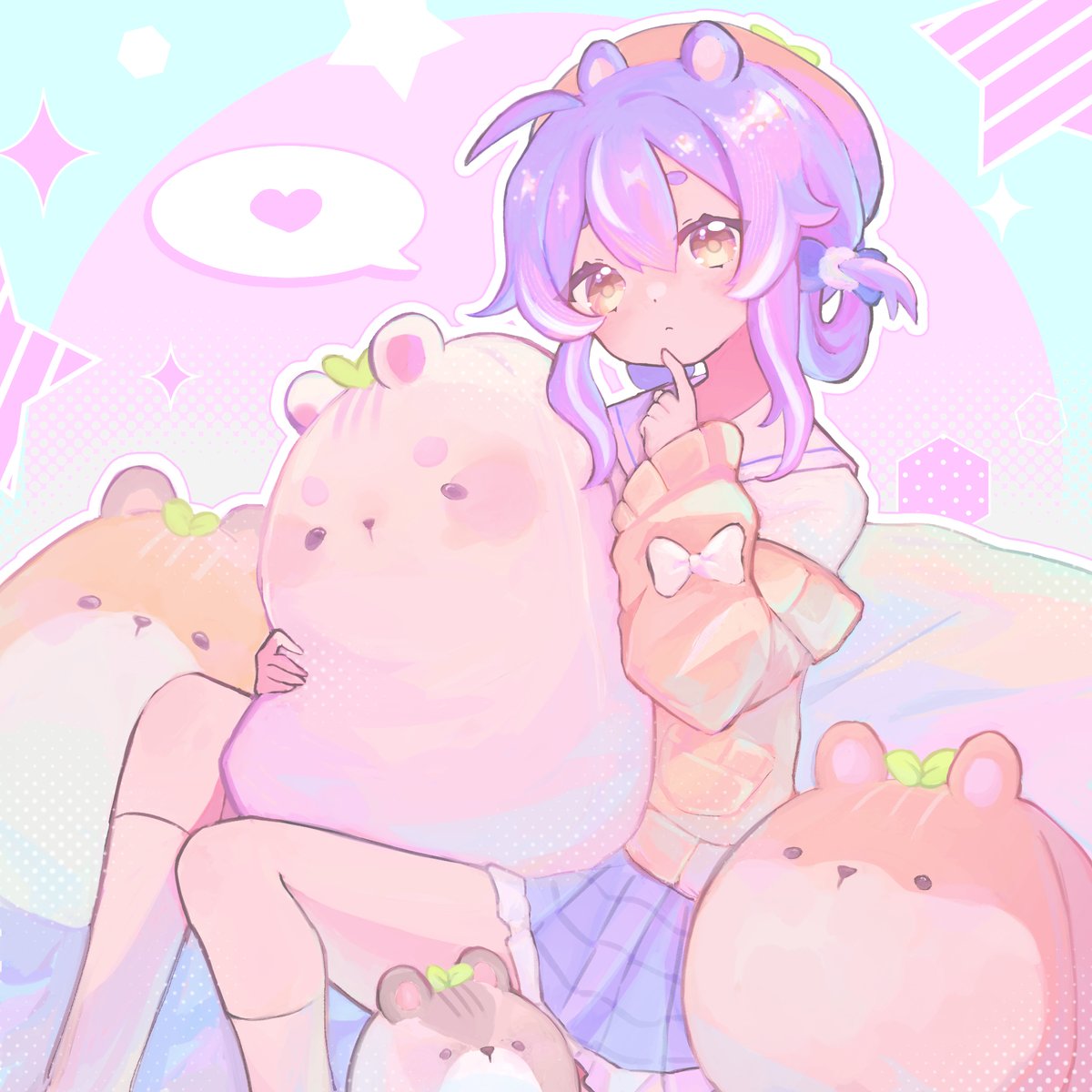 nisa 🐹🪻 「 DearTeaMe 」 tweet media