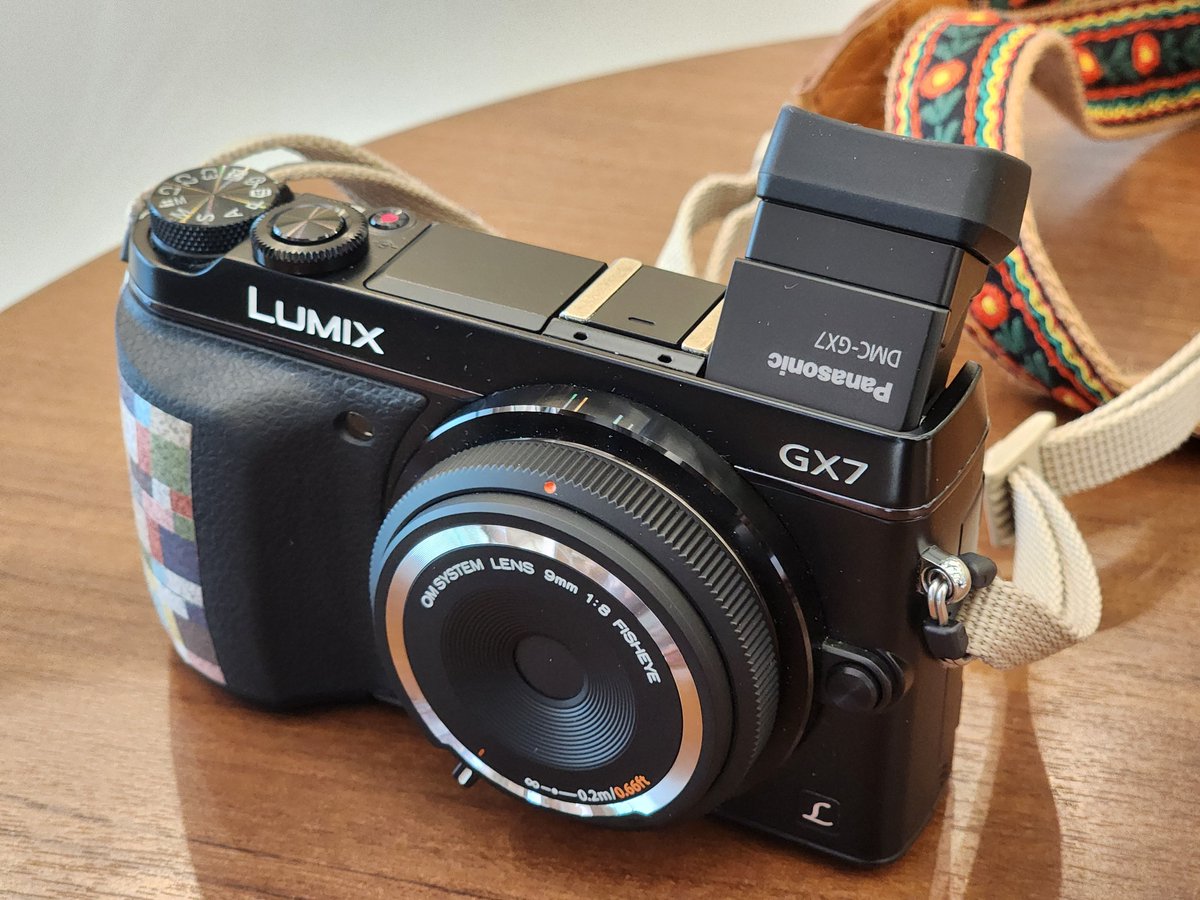 2013年発売のLUMIX GX7初代の中古を購入✨ めちゃスタイリッシュな