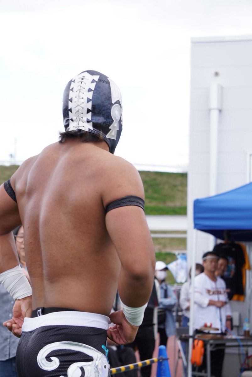 場外！！！
席が戦場になったりして楽し〜〜
 #みちのくプロレス