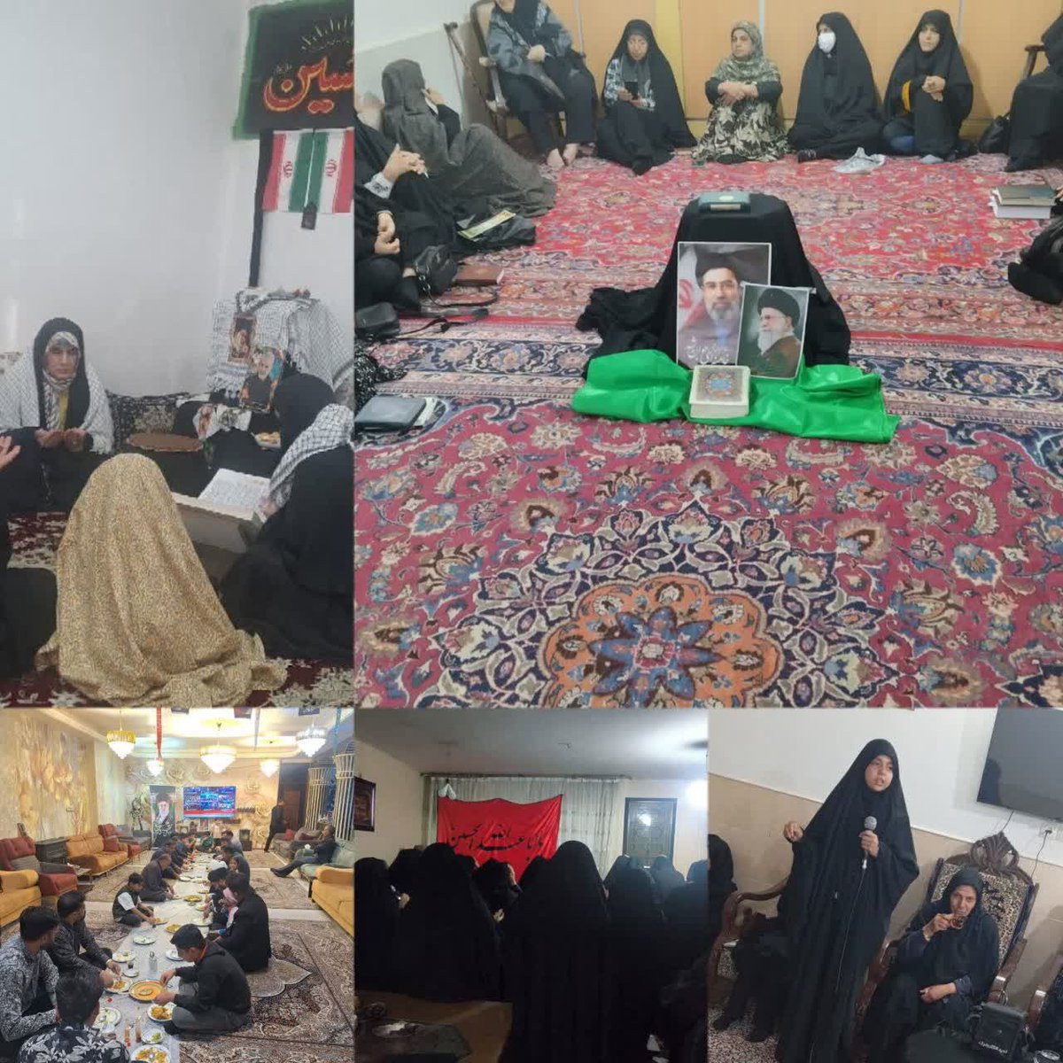 Omid1850973's tweet photo. تصویری  از روضه های خانگی در چهلمین روز شهادت رهبری شهید.....

#لبیک_یا_خامنه_ای https://t.co/etAwXE9THM