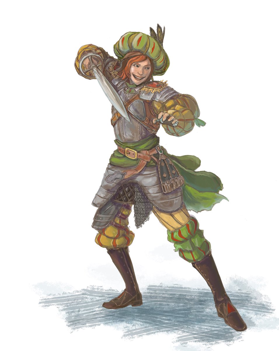 ヴィルトゥオーサ描いた。
#ForHonor