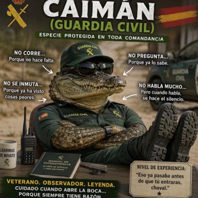 Caimán requemado tweet media