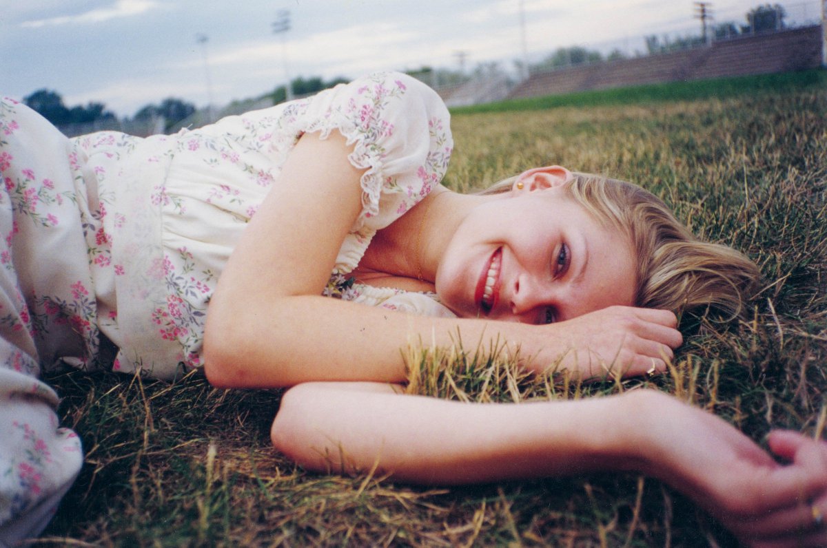 Kirsten Dunst on the set of The Virgin Suicides, 1999

Photo by Sofia Coppola