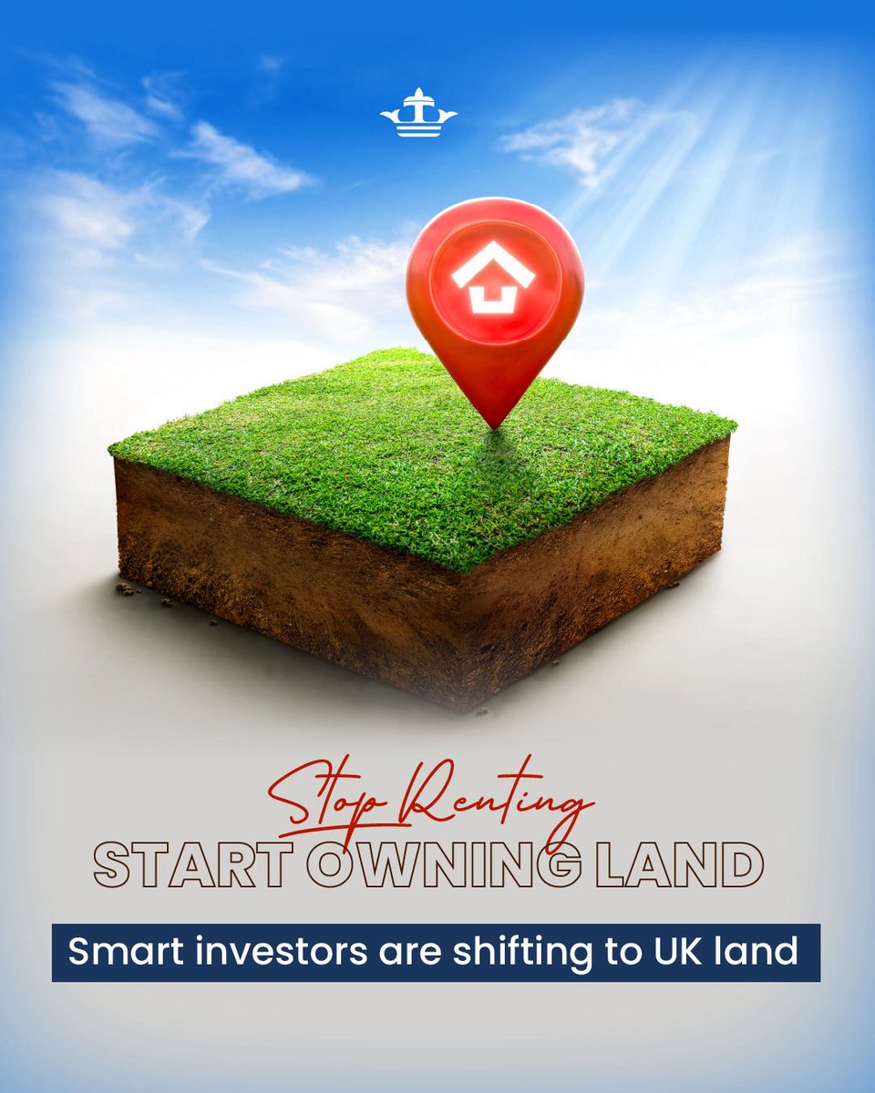 STOP RENTING. START OWNING LAND. 
Smart investors are shifting to UK land 
here’s why
•🌍 Open to All Nationalities
•🏗 Buy Direct from Developer
•🏡 100% Freehold Ownership
•👥 Up to 4 Owners on Title Deed
•💸 No Taxes. No Maintenance Fees
•📈High ROI
#ukland