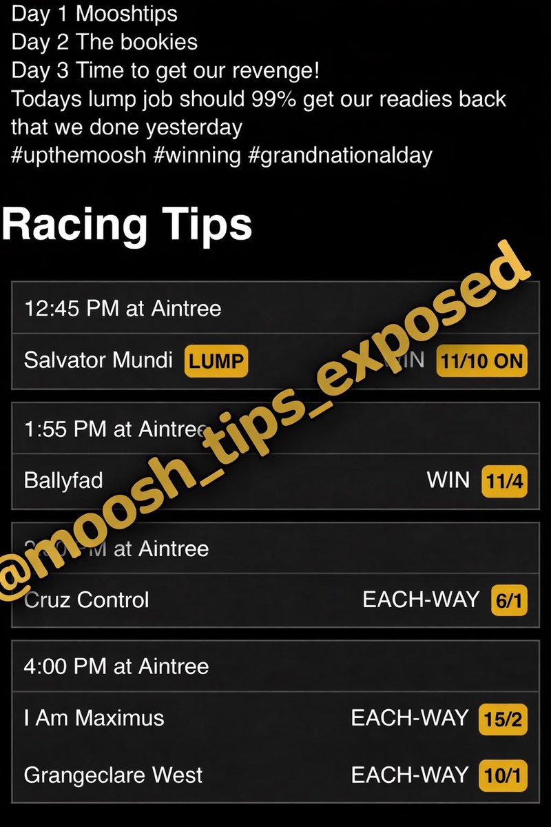 Dont join Moosh Tips tweet media