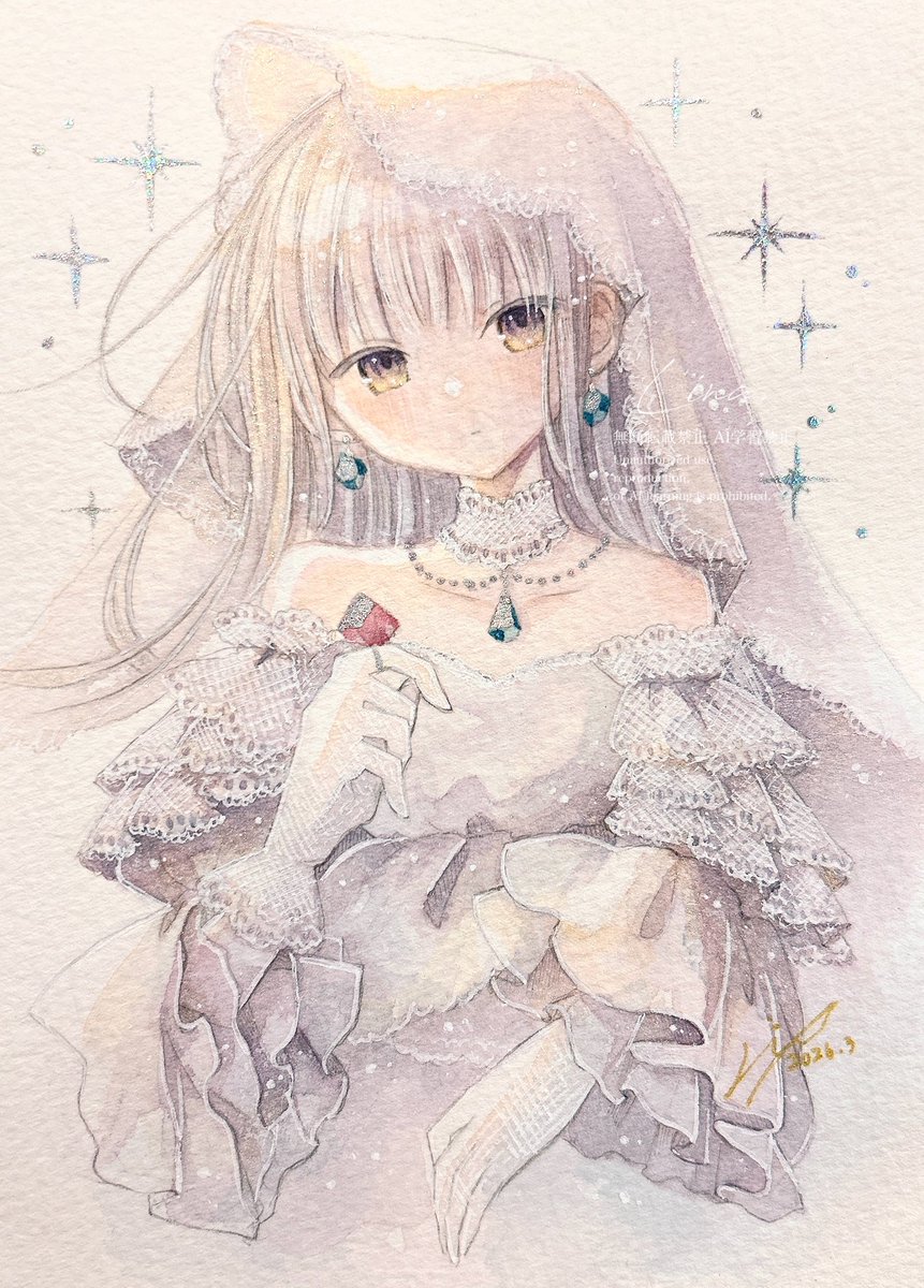 Lina. BOOTHにて原画販売中 tweet media