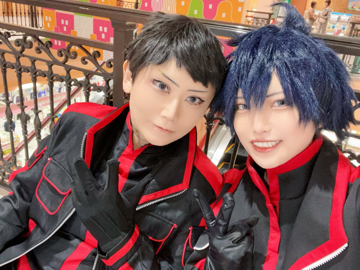 2着目になってました！！
⚓️くんと🔥！！
 #ヒルサイド　#コスプレス