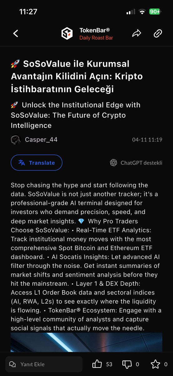 MrGece0's tweet photo. @SoSoValueCrypto
@sodex_official
#tokenbar https://t.co/RAVGJFAJx8