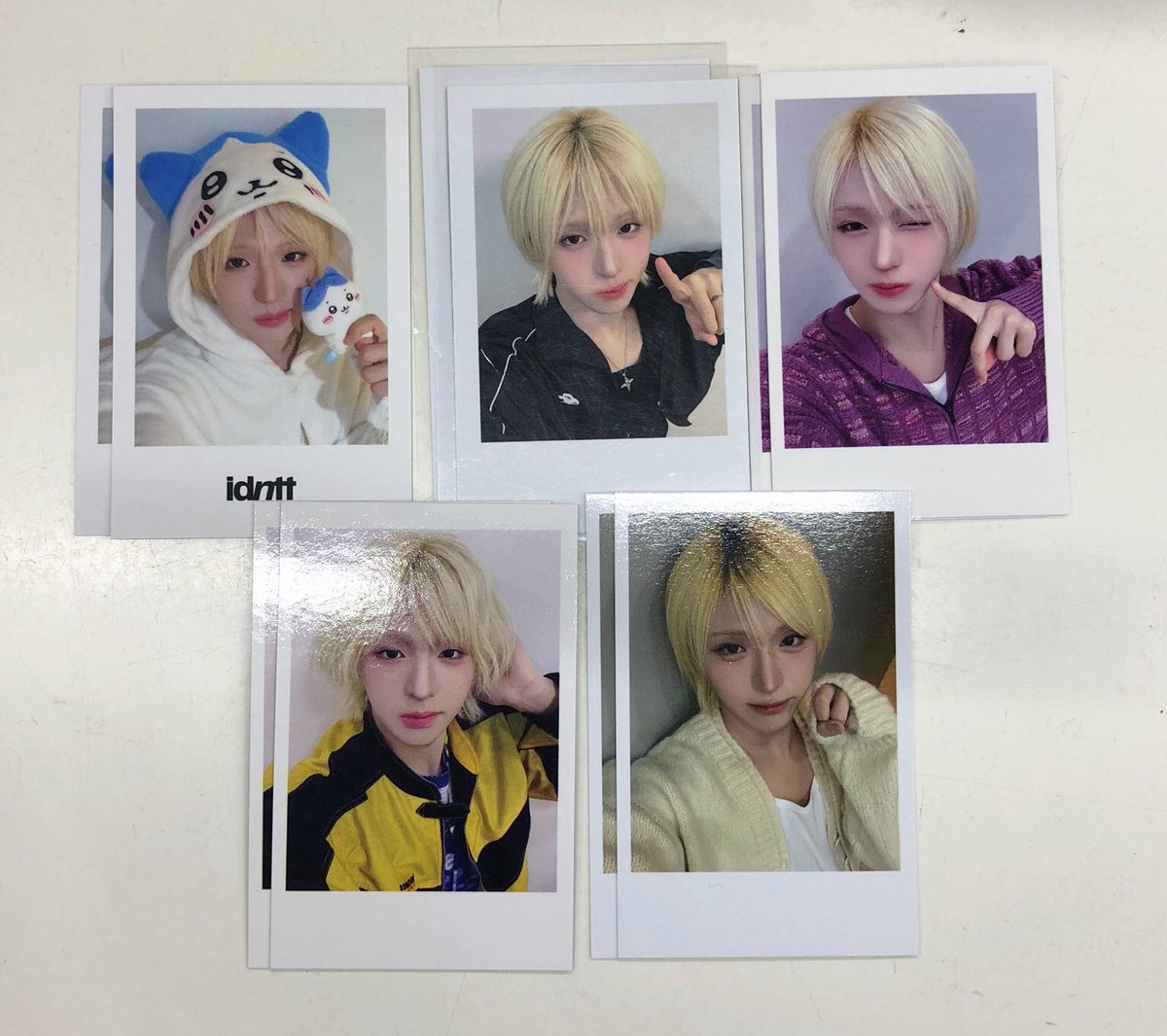 ☀️ #idntt ☀️ 【入荷情報】 idntt チョンミョンくんの各種特典