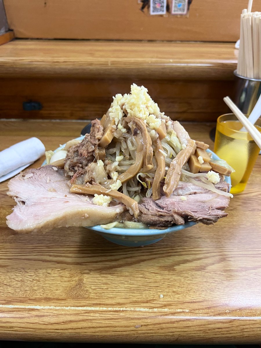 ge3wheels's tweet photo. ラーメンそら
今年初のぶっかけ うずら 味付メンマ
ヤサイチョイマシニンニク
今日は麺もスープもいつにも増してウマかった！！ https://t.co/RqnyTW9RpQ