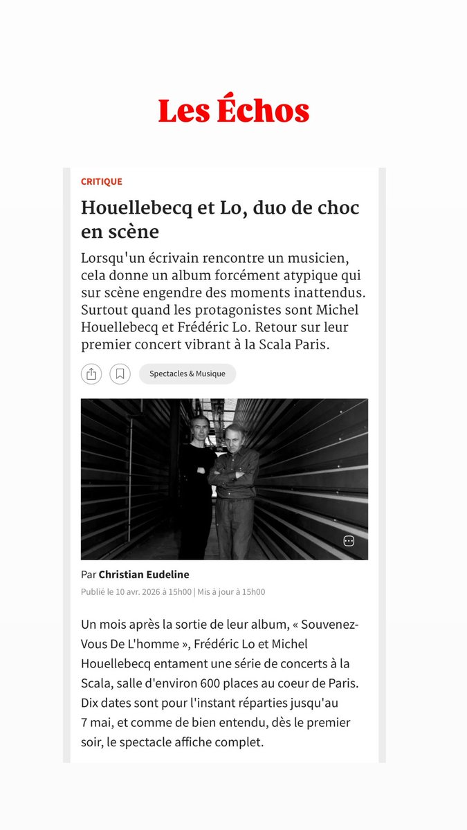 FredericBiessy's tweet photo. La Scala Paris

https://t.co/U42jO7QOMx https://t.co/SBPwaFq0EP