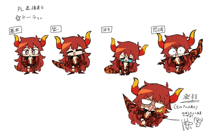 #どくずほんしゃTRPG キャラクターラフです!