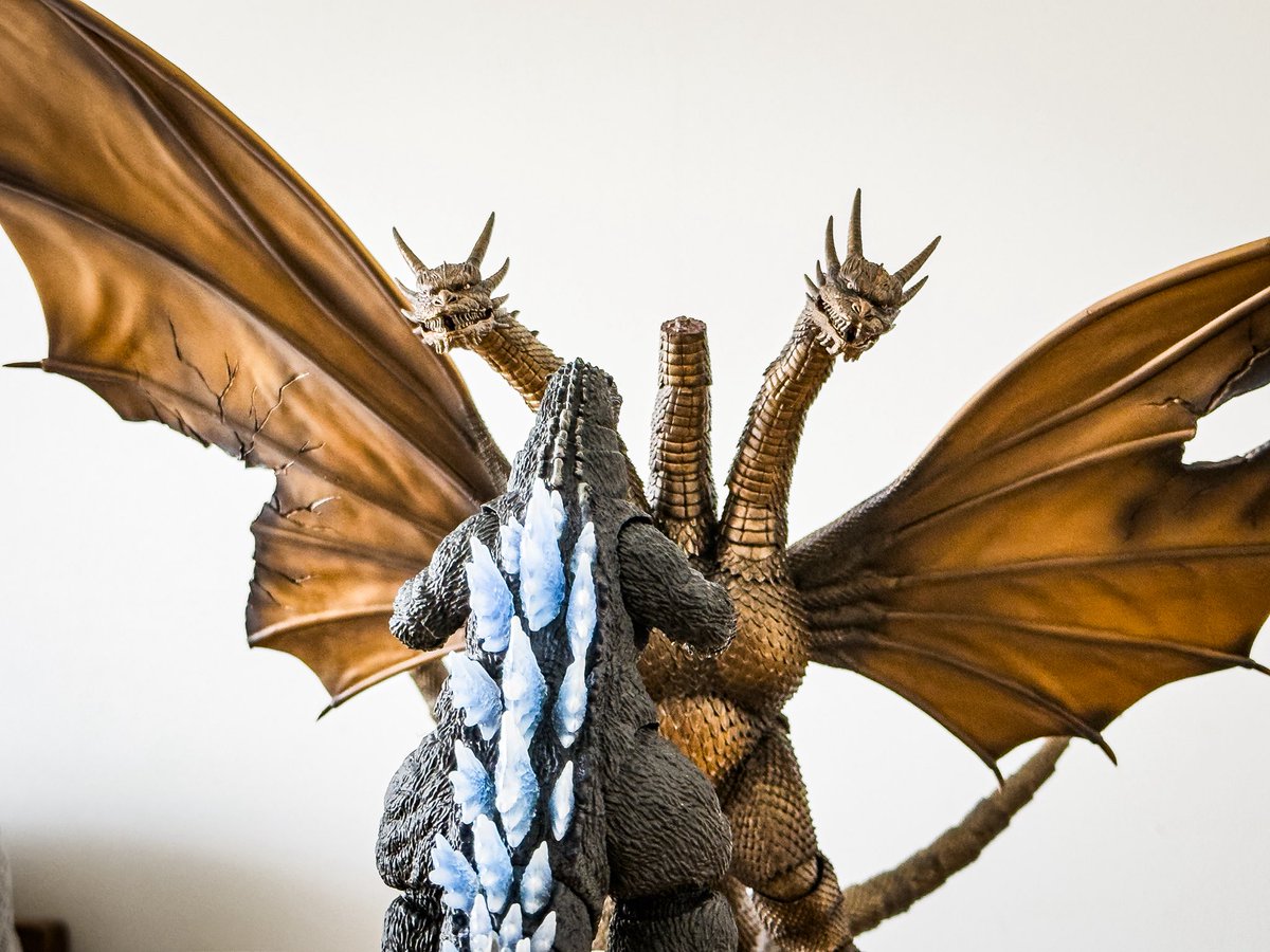 HIYA TOYS キングギドラ ダメージVer開封！③ ゴジラvsキングギドラ