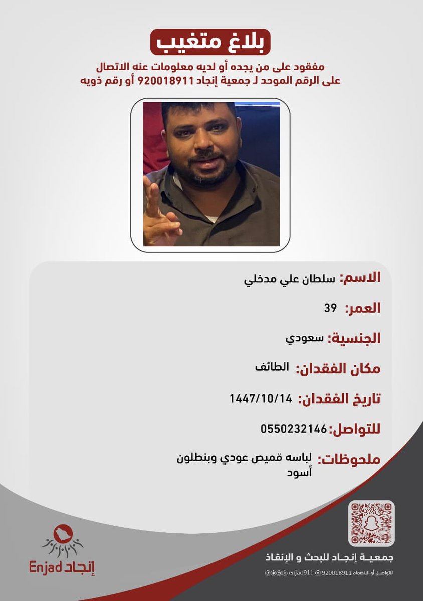 جمعية إنجاد للبحث والإنقاذ tweet media