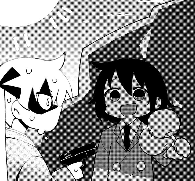 一年前どんなの描いてたかなと思ったらこれだったので
この頃異邦人読んだのがわかる 