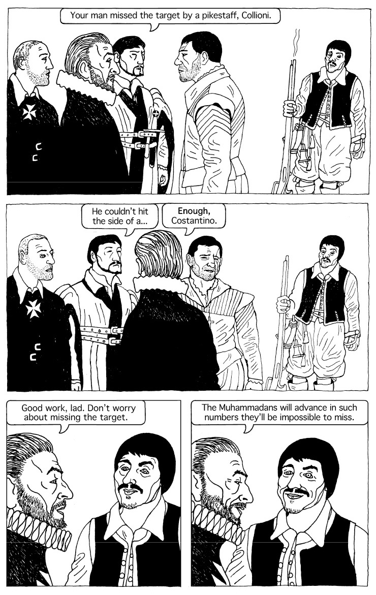 Siege 1565 meehancartoons.com Pages 36 - 37 #graphicnovel