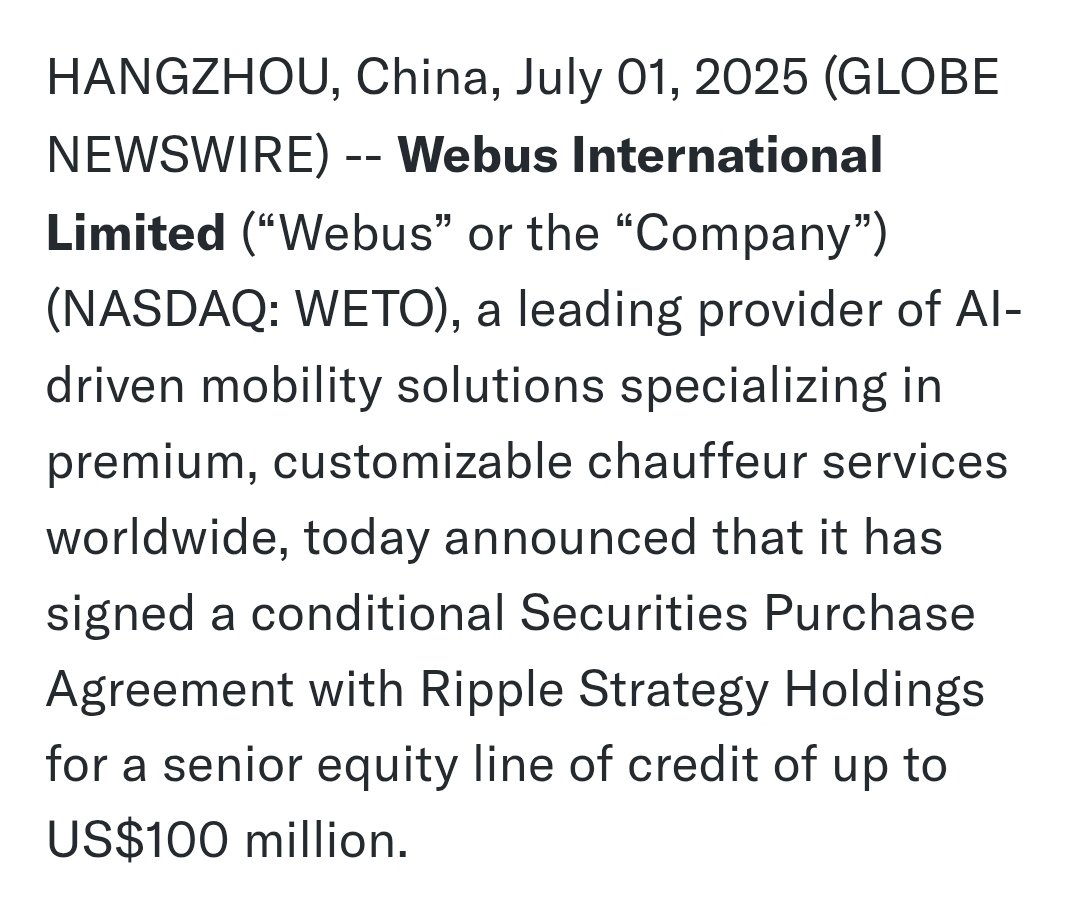 Control_Alt_BTC's tweet photo. WTF is Ripple Strategy Holdings?
#Webus #Trident $XRP $RLUSD https://t.co/MXijqGes0P