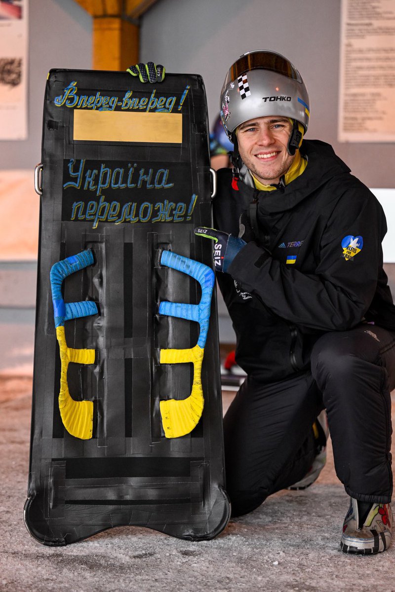 Vladyslav Heraskevych OLY tweet media