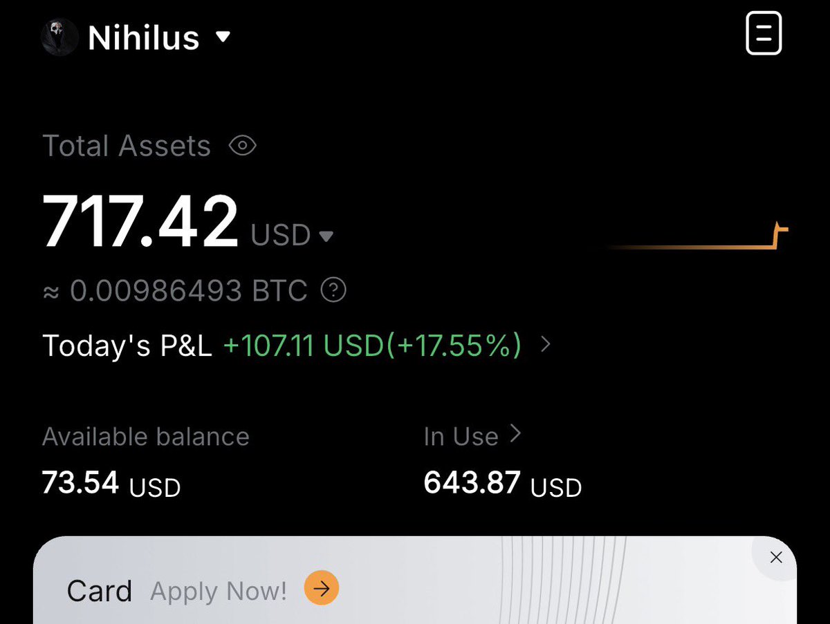 $700 > 7k 

All trades will share here

RT &amp; Like for motivation ❤️