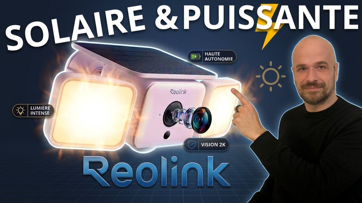 Eh Salut !

J'ai testé pour toi cette CAMERA de SURVEILLANCE sans fil et qui remplace ton éclairage : la <a href="/ReolinkTech/">Reolink</a>  Solar FloodLight !

Pour (re)voir ce test, clique ici :
#camerasolaire #cameraexterieur #REOLINK #domotique #technology #tech

youtu.be/NsLxVWj11tE