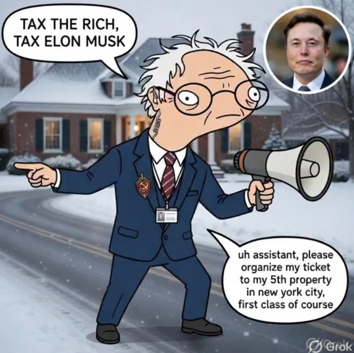 kindakorrupt's tweet photo. You need to realise that $burnie is not getting shilled because it is JUST a meme.

It is a way for those with a real footprint in the AI/Tech space to send a message and meme bernie sanders into oblivion due to his policies being anti AI, anti Tech, and genuinely communistitic.

I beleive @toly is just the beginning or forefront of shilling these political lobsides memes and i think this could be the beginning of something bigger.

aside from that, fading a meme the creator of solana is clearly interested in, would be fucking retarded.

i think whatever small capital you have is worth putting in this meme, and praying. 

$1-$5k.