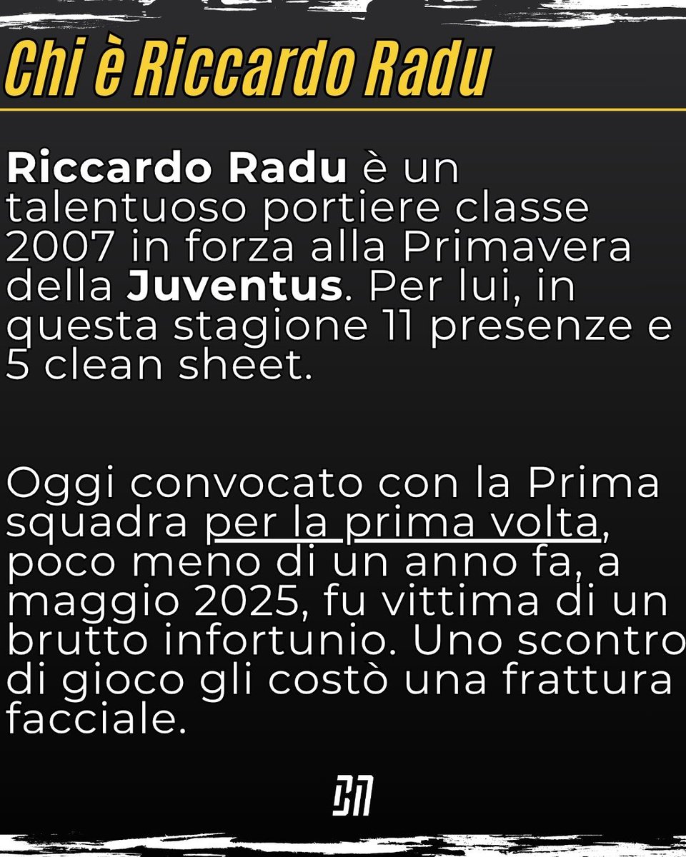 ilbianconerocom's tweet image. Chi è Riccardo #Radu: convocato da Spalletti per #AtalantaJuve ⚪⚫🍀