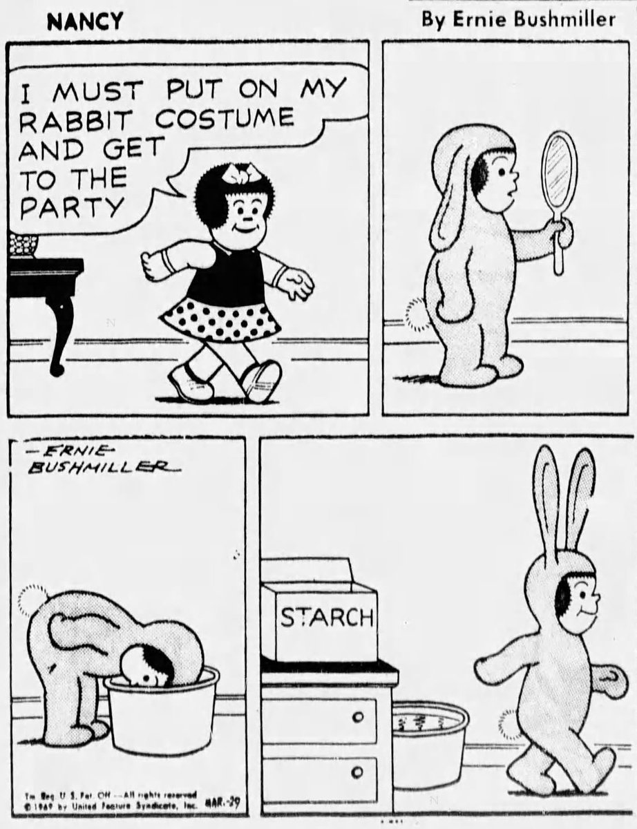 Nancy Comics by Ernie Bushmiller tweet media
